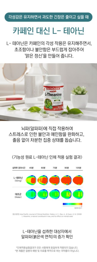 NUTRIDOM L-테아닌 상세페이지